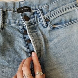 John Elliott Denim Button Closure Fly